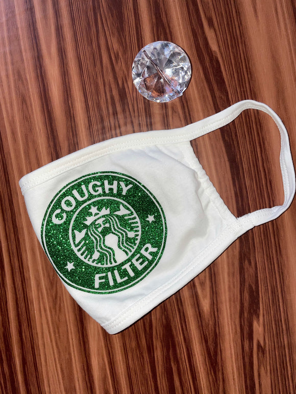 Coughy Filter face mask. (Coffee Filter)